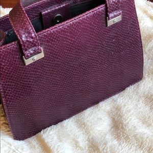 Versace water snake handbag